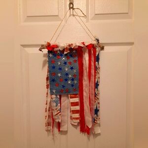 Patriotic Star-Spangled Wall Hanging